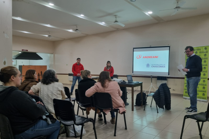 Se presentó una alianza entre la Municipalidad y Andreani