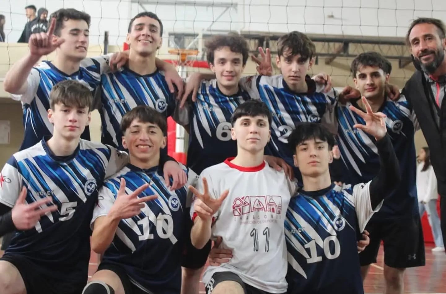 Buen arranque del vóley del Club de Pelota Chascomús en el Torneo Clausura