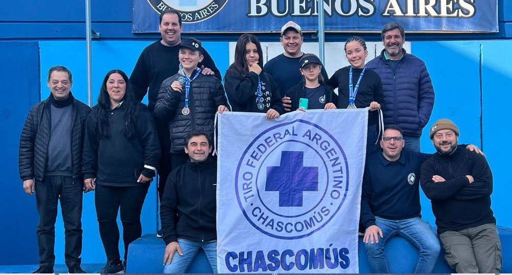 Campeonato Nacional Juvenil: El Polígono local destaca a Chascomús en la escena del Tiro Deportivo