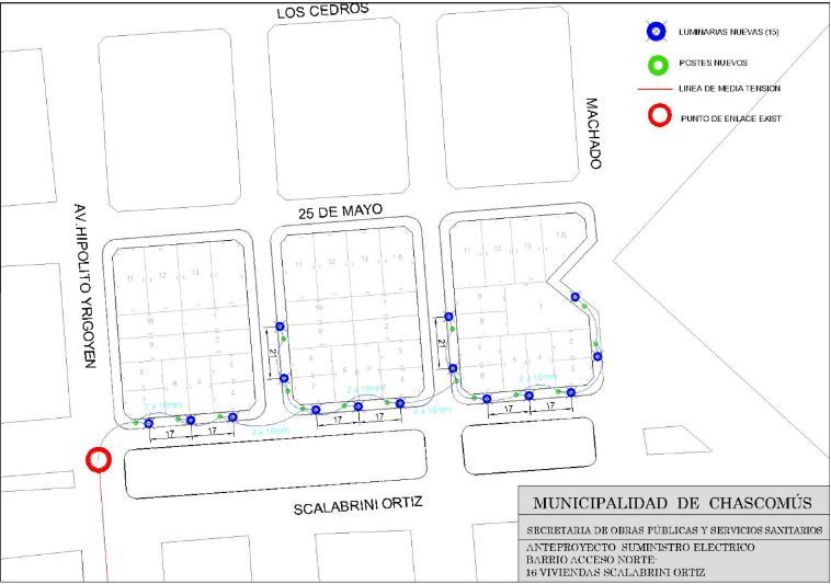 Chascomús recibe subsidio para el mejoramiento habitacional: Avanza el proyecto de infraestructura en el barrio de Acceso Norte