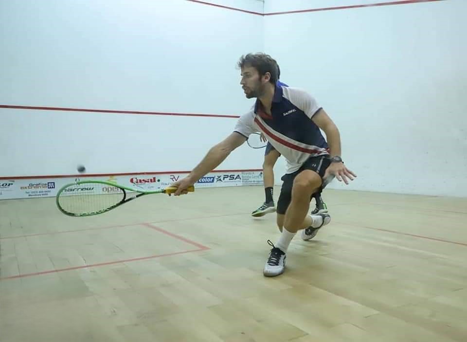 Con una exhibición de Primera reinauguran la cancha de Squash del club de Pelota