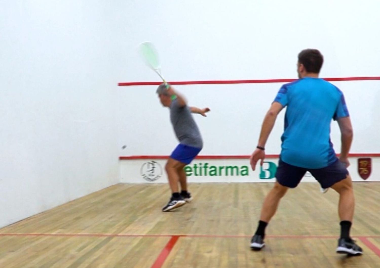 Niki Hargouas, profesor de Squash del Club de Pelota, competirá en Mar del Plata