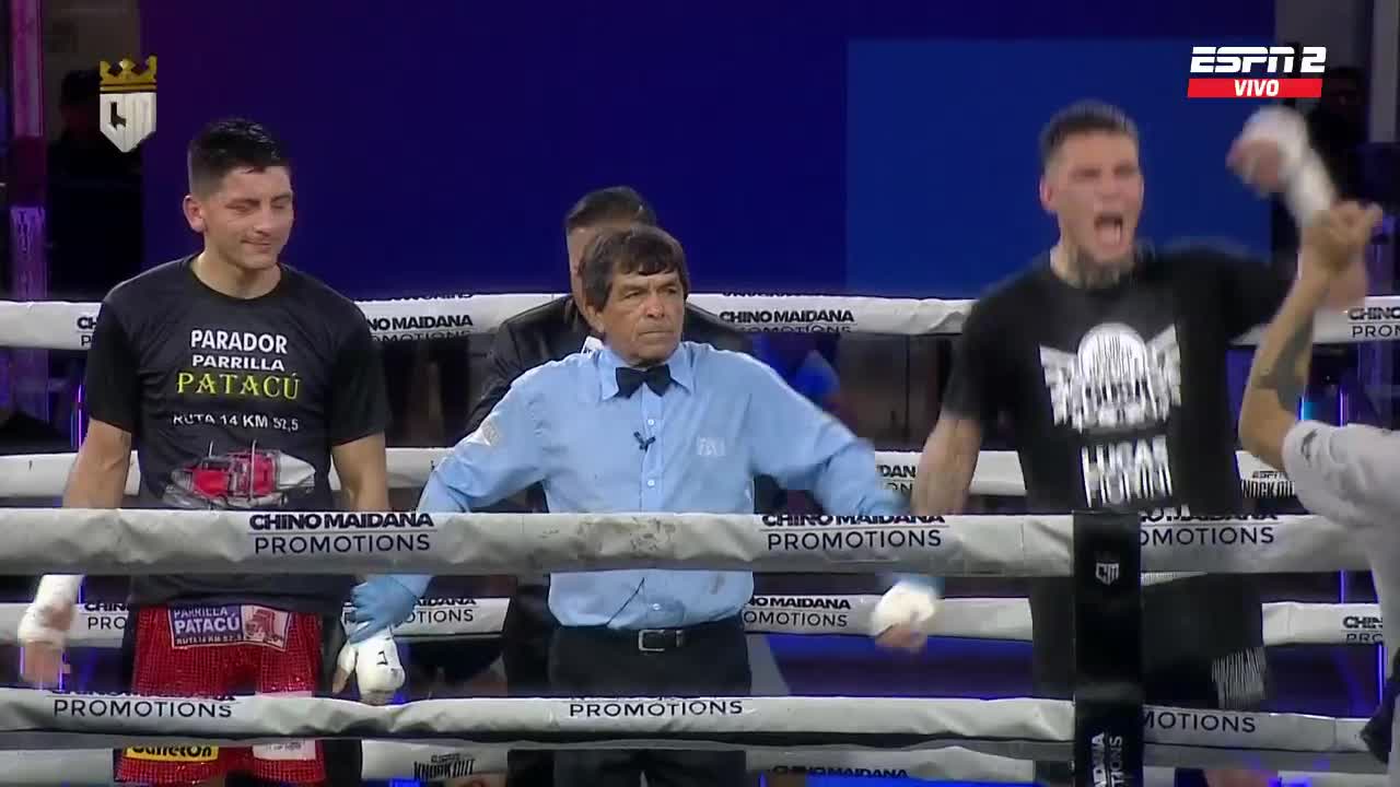 Neno Gerez se impone por decisión dividida ante Brian Arregui en Termas de Río Hondo