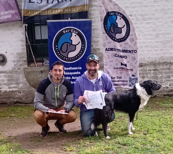 Entrega de premios y certificados: Gran participación de Chascomús en la competencia online de adiestramiento canino