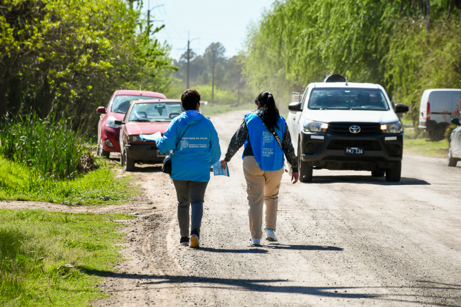 Chascomús contra el dengue: Jornadas colectivas de descacharrado y limpieza