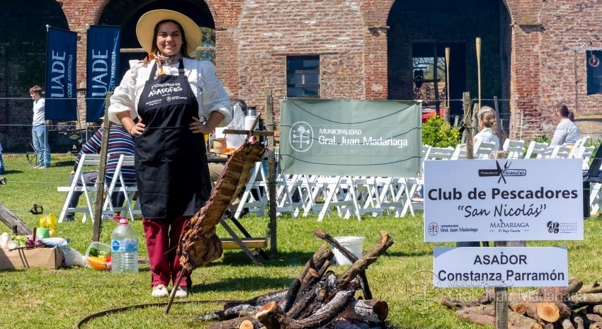 Constanza Parramón fue la gran ganadora del 7mo Concurso de Asadores en Madariaga