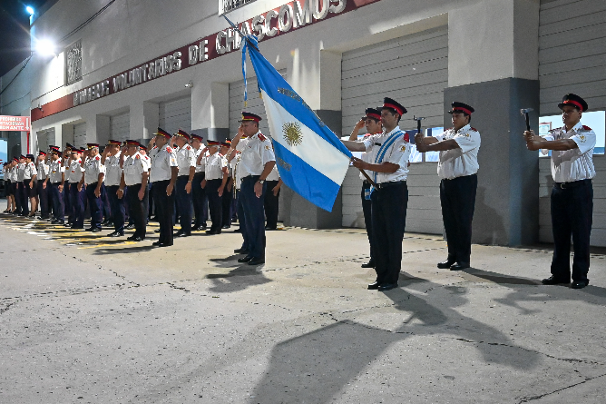 Los Bomberos Voluntarios de Chascomús celebraron su 64° aniversario