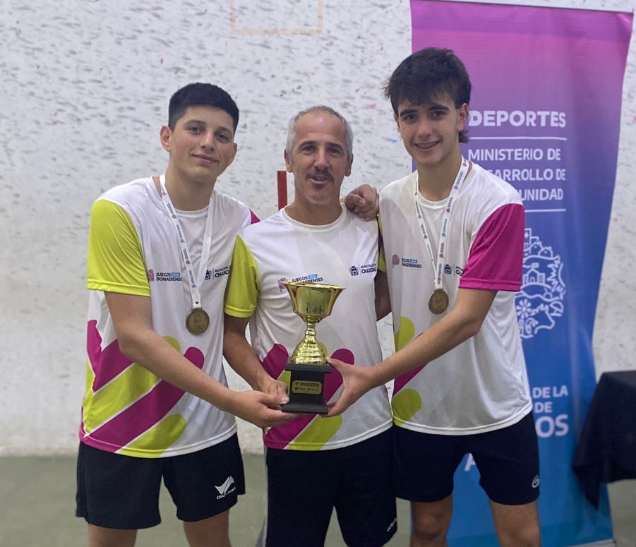 Martin Leclercq y Facundo Killamet campeones de los Juegos Bonaerenses en Mar del Plata
