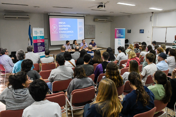 En el INTECH se realizó la 4º Mesa Distrital del Consejo Provincial de Educación y Trabajo