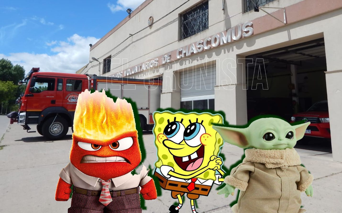 Bomberos Voluntarios de Chascomús invitan a la comunidad a elegir el muñeco para recibir el 2025