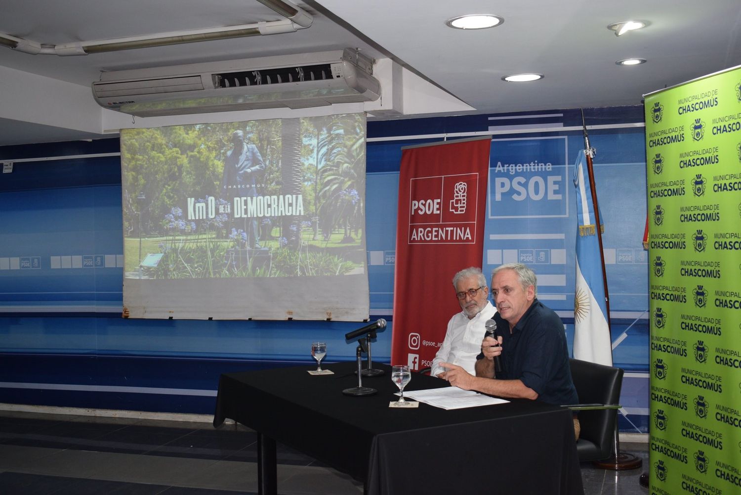 Chascomús se proyecta al mundo con el programa “Km 0 de la Democracia”