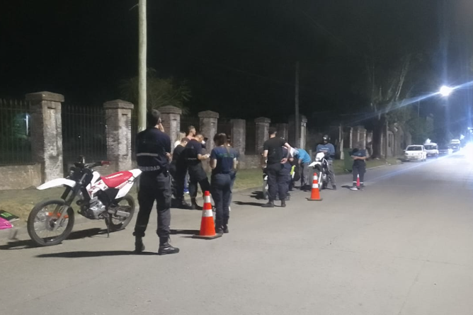 Secuestro de motos con irregularidades durante controles de tránsito en Chascomús