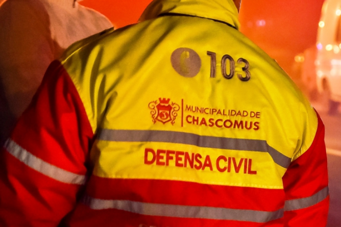 Rige alerta naranja por tormentas fuertes en Chascomús y la región