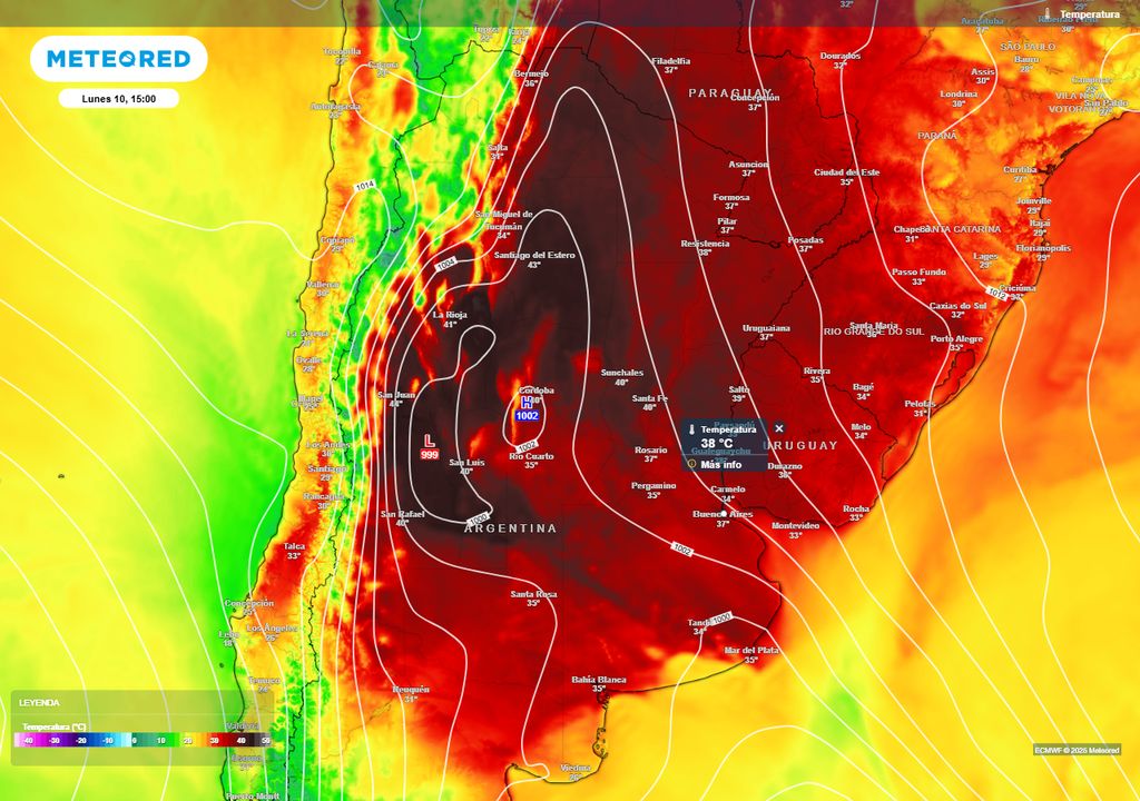 Llega un lunes sofocante en el AMBA: ¿habrá récord histórico de temperatura?