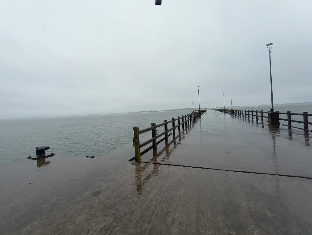 Intensas lluvias en toda la región, sin evacuados en Chascomús