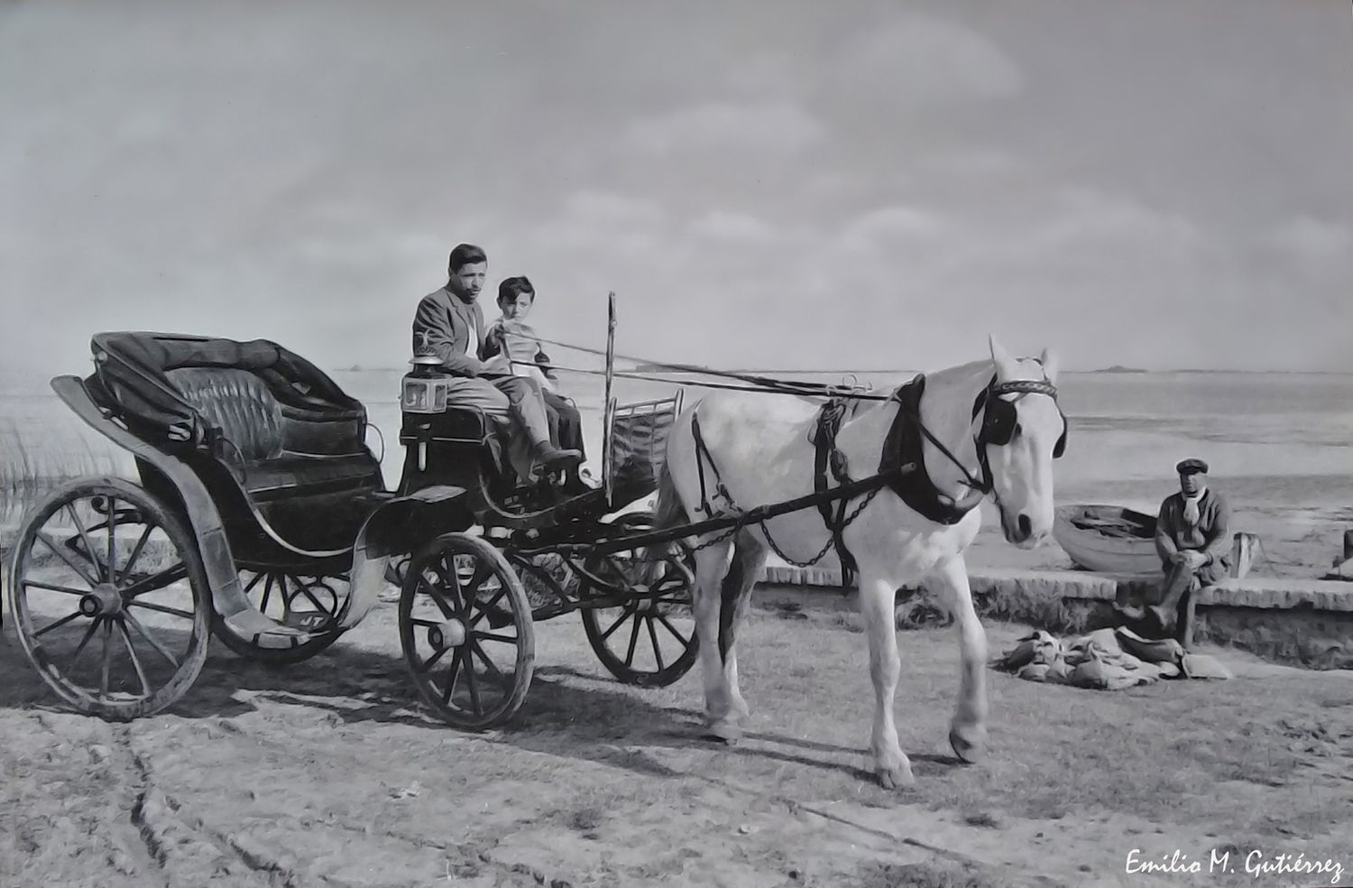El carruaje El Mateo y el despertar de los recuerdos a través de las fotografías de Emilio Mariano Gutiérrez