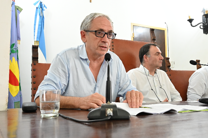 Javier Gastón inauguró el 42° período de sesiones del Concejo Deliberante