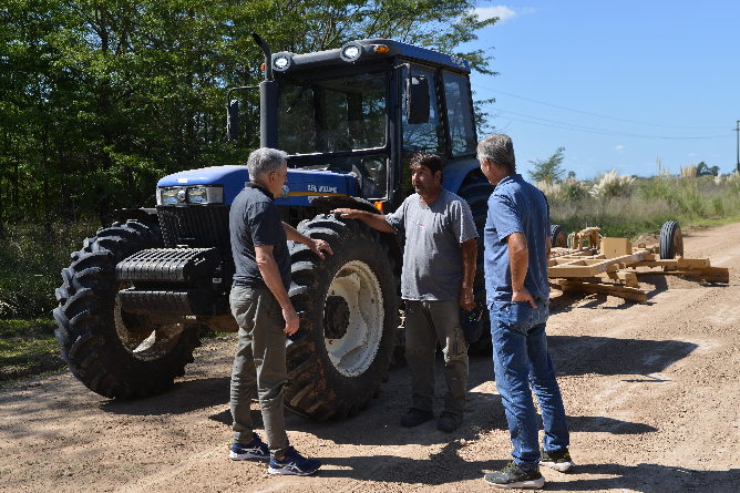 Chascomús: Se suma nueva maquinaria para el mantenimiento de caminos rurales
