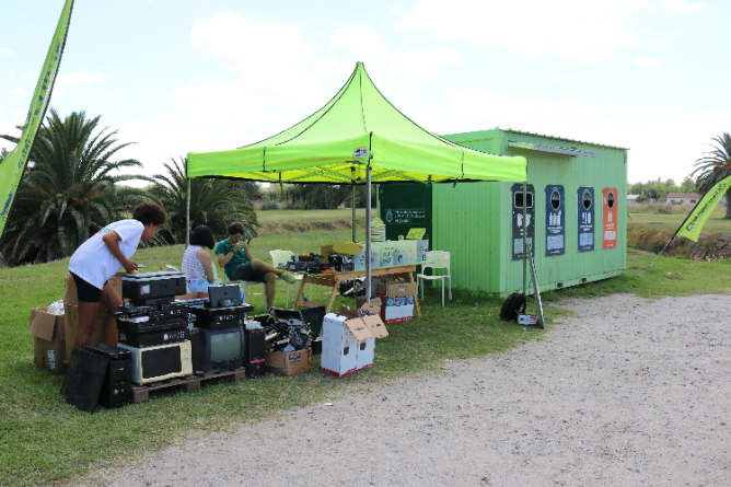 Nueva jornada de recuperación de residuos de aparatos eléctricos y electrónicos en Chascomús