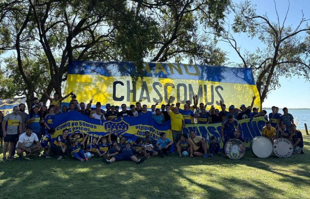 Gran convocatoria de “Chascomús es de Boca” en la previa a las elecciones de la Peña Jorge “Chino” Benítez