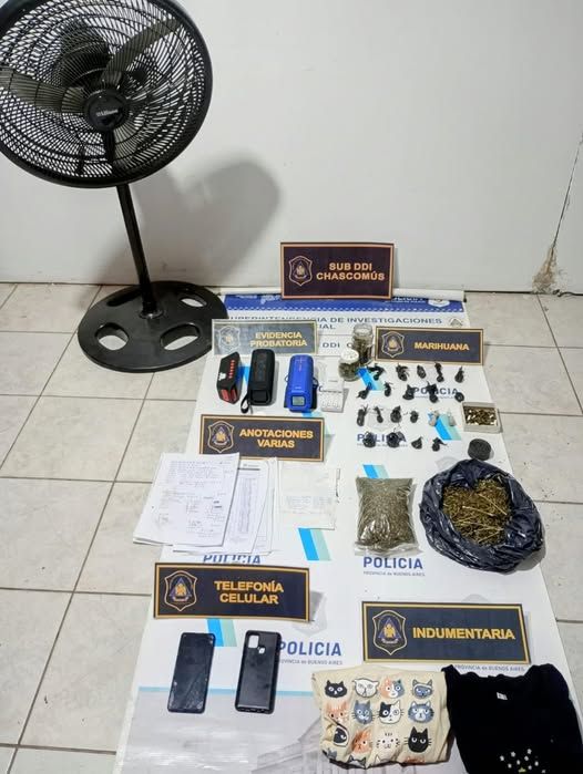 Estafa a adulta mayor en Chascomús deriva en hallazgo de droga durante allanamiento