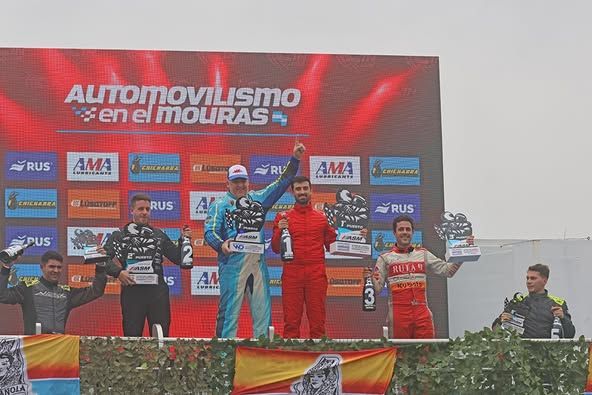 Juanchi Gárriz subió al podio en el “Roberto Mouras” de La Plata