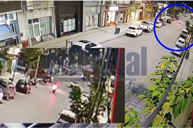 Se secuestró la moto a un conductor que provocó un accidente tras circular a alta velocidad en Chascomús