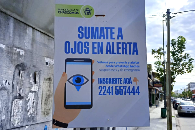La seguridad en Chascomús se fortalece con “Ojos en Alerta” y BASAPP: compromiso comunitario para mayor protección
