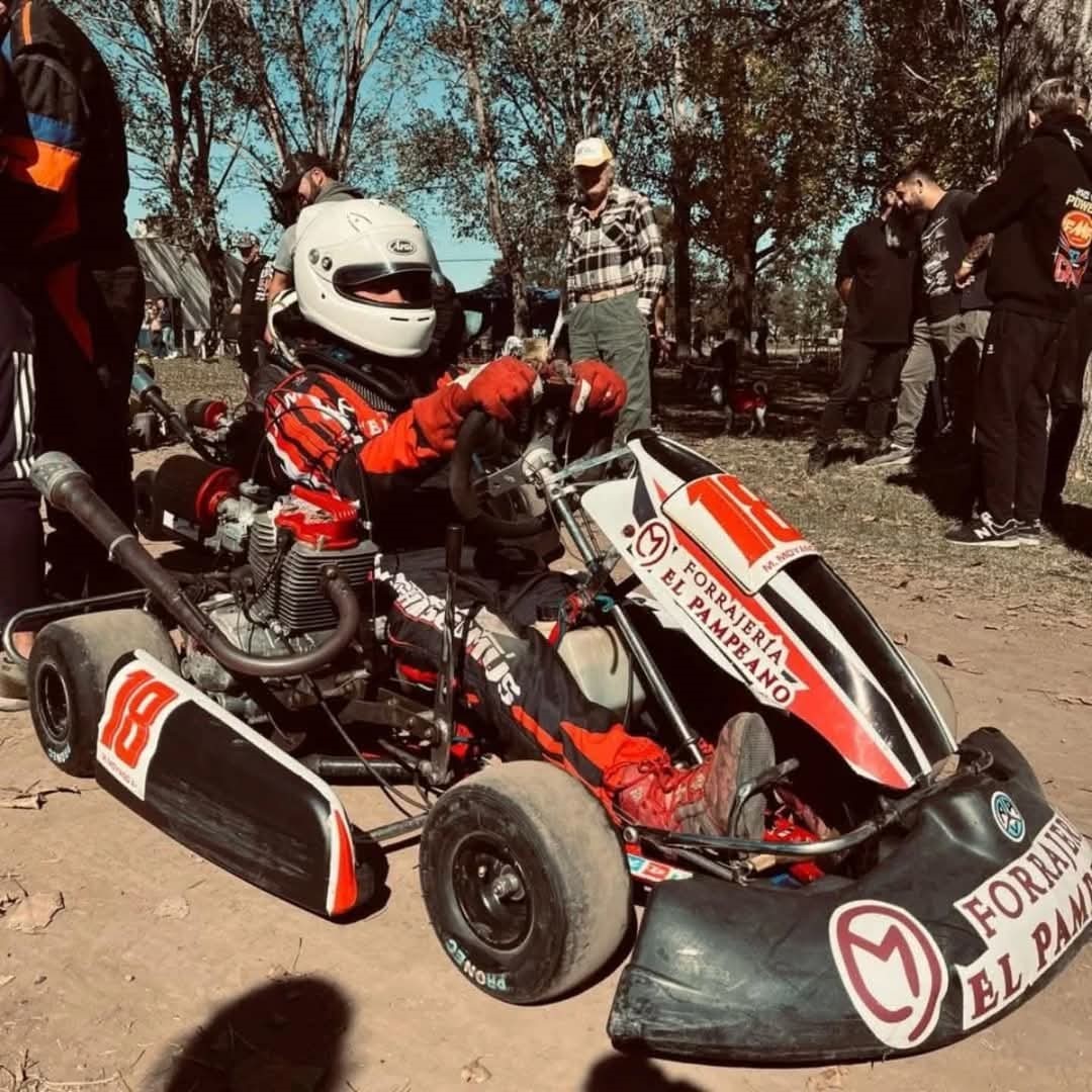 Karting Lezamense: Mariano Moyano, puntero del campeonato con doblete chascomunense en la cima