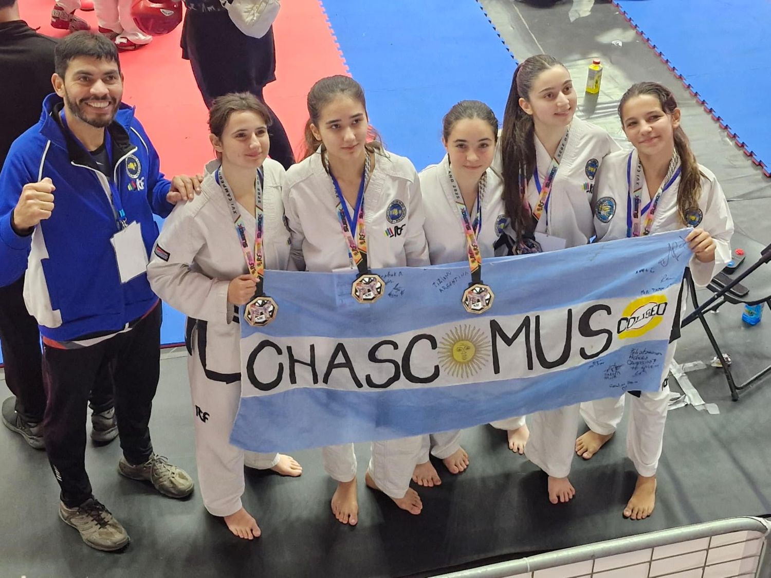 Chascomús se cubre de gloria panamericana en taekwondo