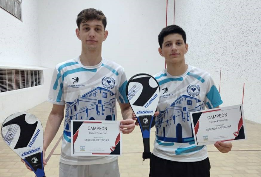 Jóvenes promesas de Chascomús: Martín y Lautaro Leclercq entrenan con preselección Argentina para el Mundial Sub23 de Pelota Paleta