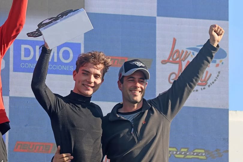 Juanchi Gárriz estrena auto 0km y va por la cima del campeonato en Buenos Aires