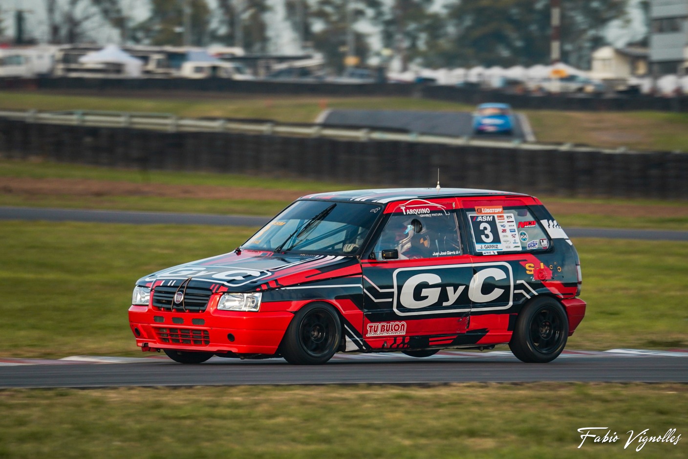 Juanchi Gárriz fue el más rápido en los entrenamientos de la Fiat Uno ASM en Buenos Aires
