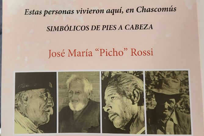 Picho Rossi presenta su nuevo libro “Fueron Singulares ¡Qué más!” hoy en Chascomús