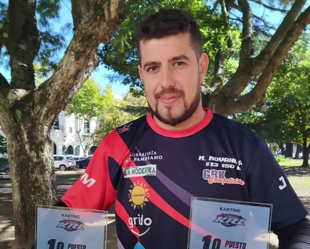 El chascomunense Mariano Moyano busca consolidar su liderazgo en el Karting Lezamense