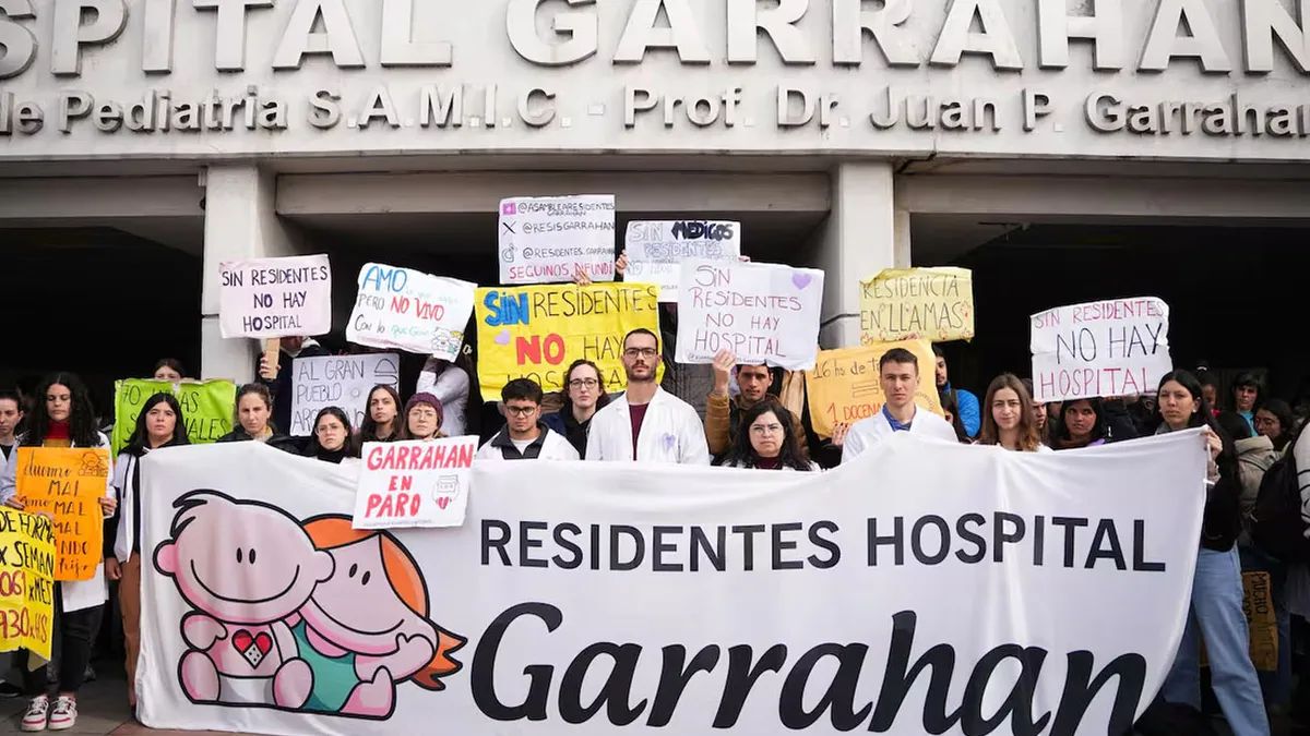 Garrahan: el Gobierno ofrece a los residentes un sueldo de $ 1.300.000 a partir de julio
