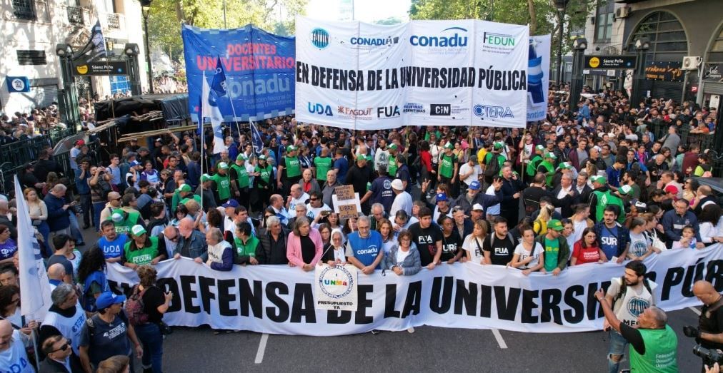 Marcha federal universitaria: desde el sector aseguraron que tienen “dificultades para seguir funcionando”