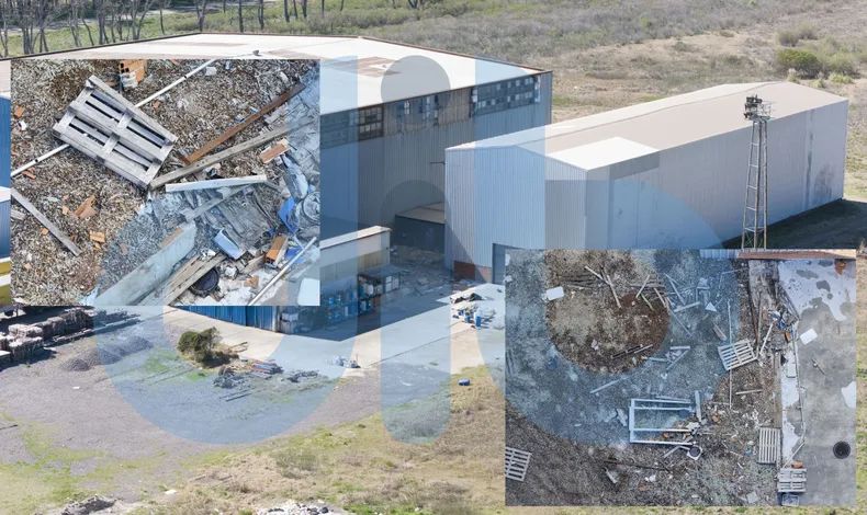 Hallan montañas de ampollas de descarte de fentanilo y otros fármacos en Laboratorio Ramallo