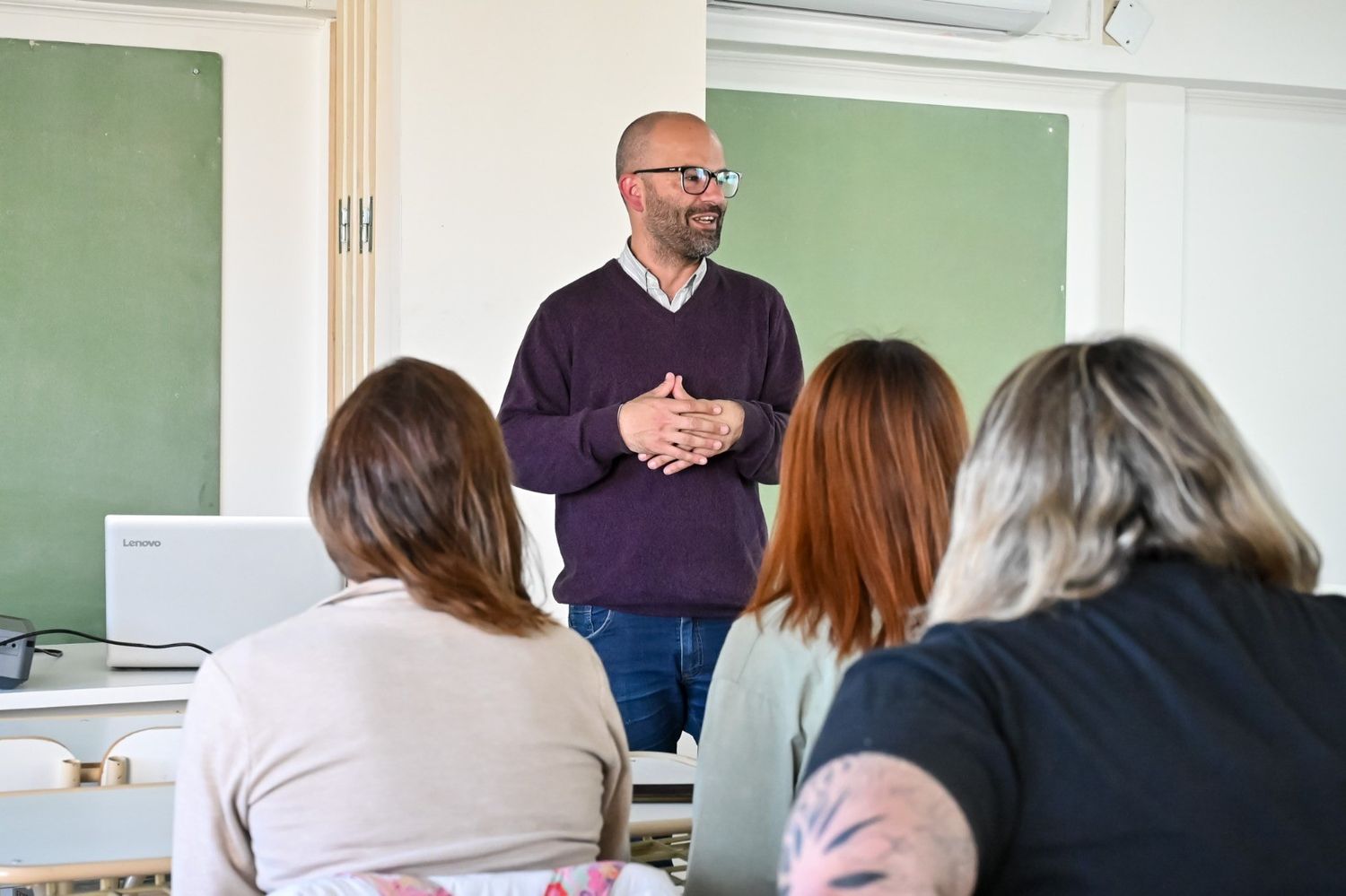 Lucio Alfonsín: “El futuro de nuestra ciudad se construye con más educación, más trabajo y más participación”