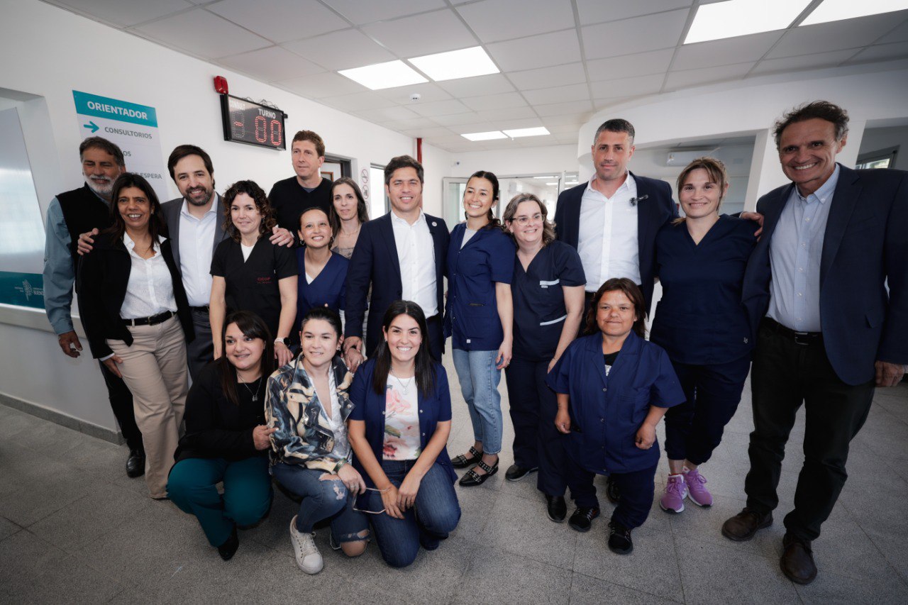 Kicillof inauguró en Pila un nuevo Centro de Atención Primaria de la Salud