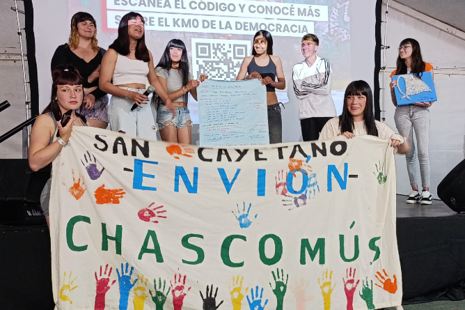 Chascomús presente en el encuentro provincial de “Jóvenes y Memoria”