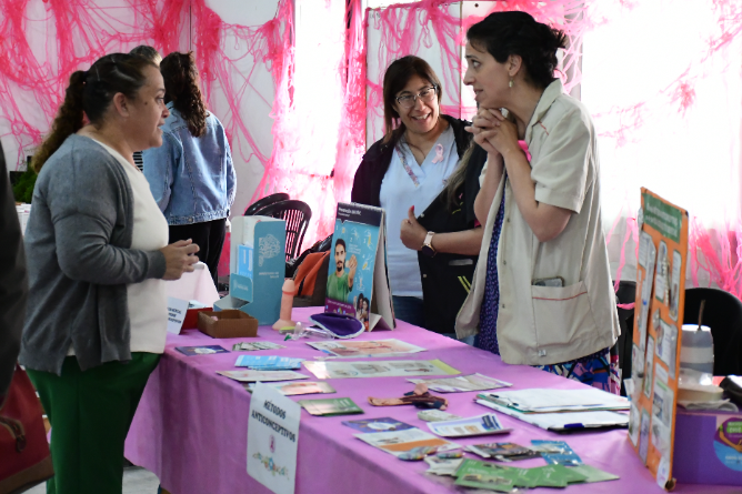 Nueva jornada de Salud Integral de la Mujer en el barrio La Noria