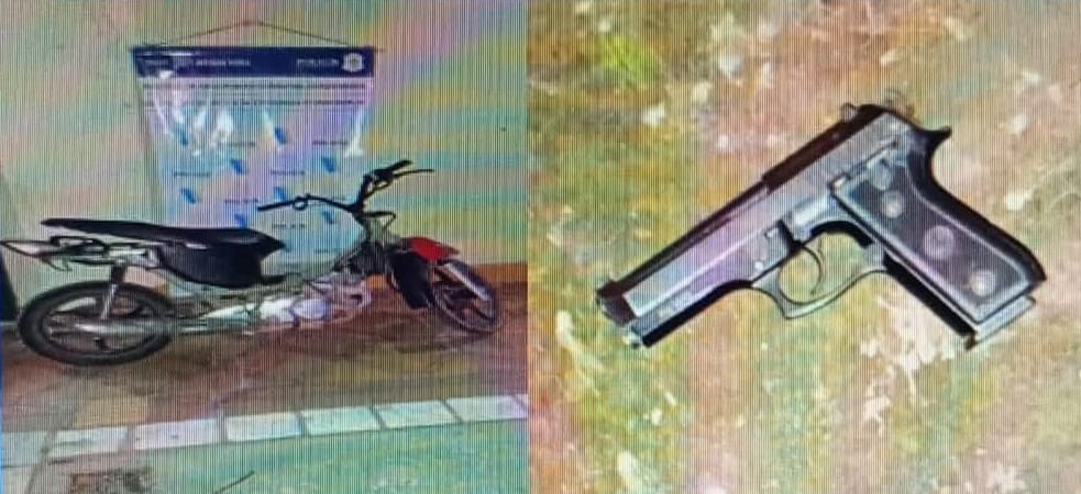 Detienen a un hombre armado con una pistola y cocaína tras persecución policial