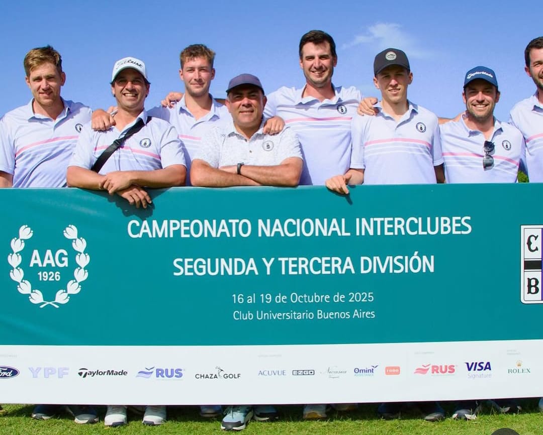El Golf Country Club Chascomús asciende a Segunda División en el Campeonato Nacional Interclubes