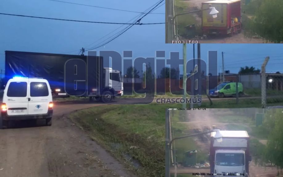 Infraccionaron camiones por circular sin autorización en el barrio San Cayetano