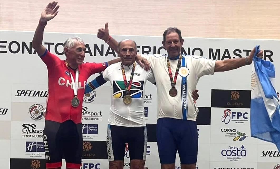 Juan Carlos Haedo, a los 77 años, volvió a brillar: campeón panamericano en Asunción
