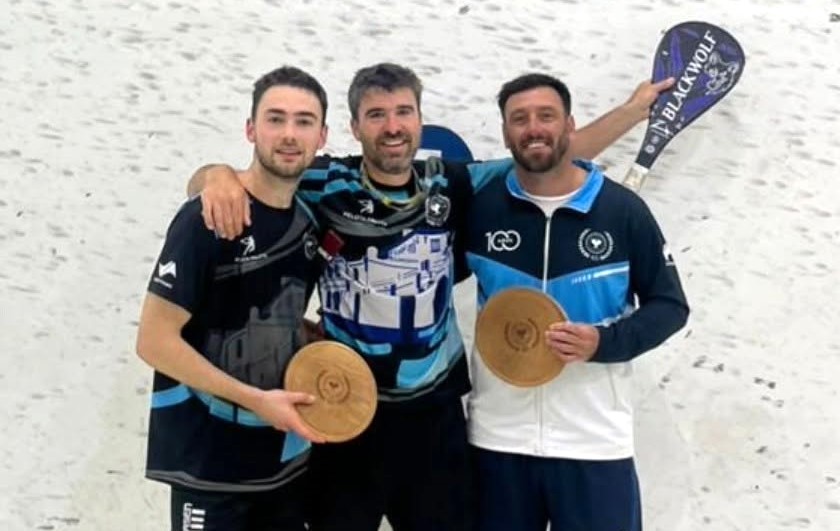 Paleta: Tomás Ibarra, Francisco Maggi y Tata Seillant disputarán la final del Provincial cuarta división