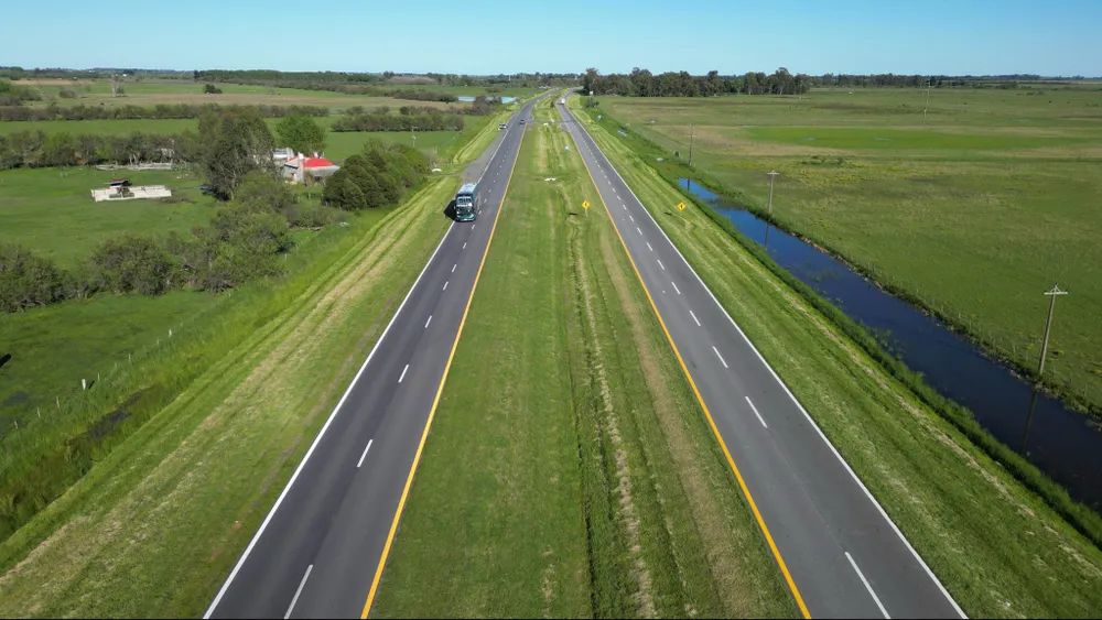 Costa Atlántica: finalizaron las obras de mejora y repavimentación de la ruta 63