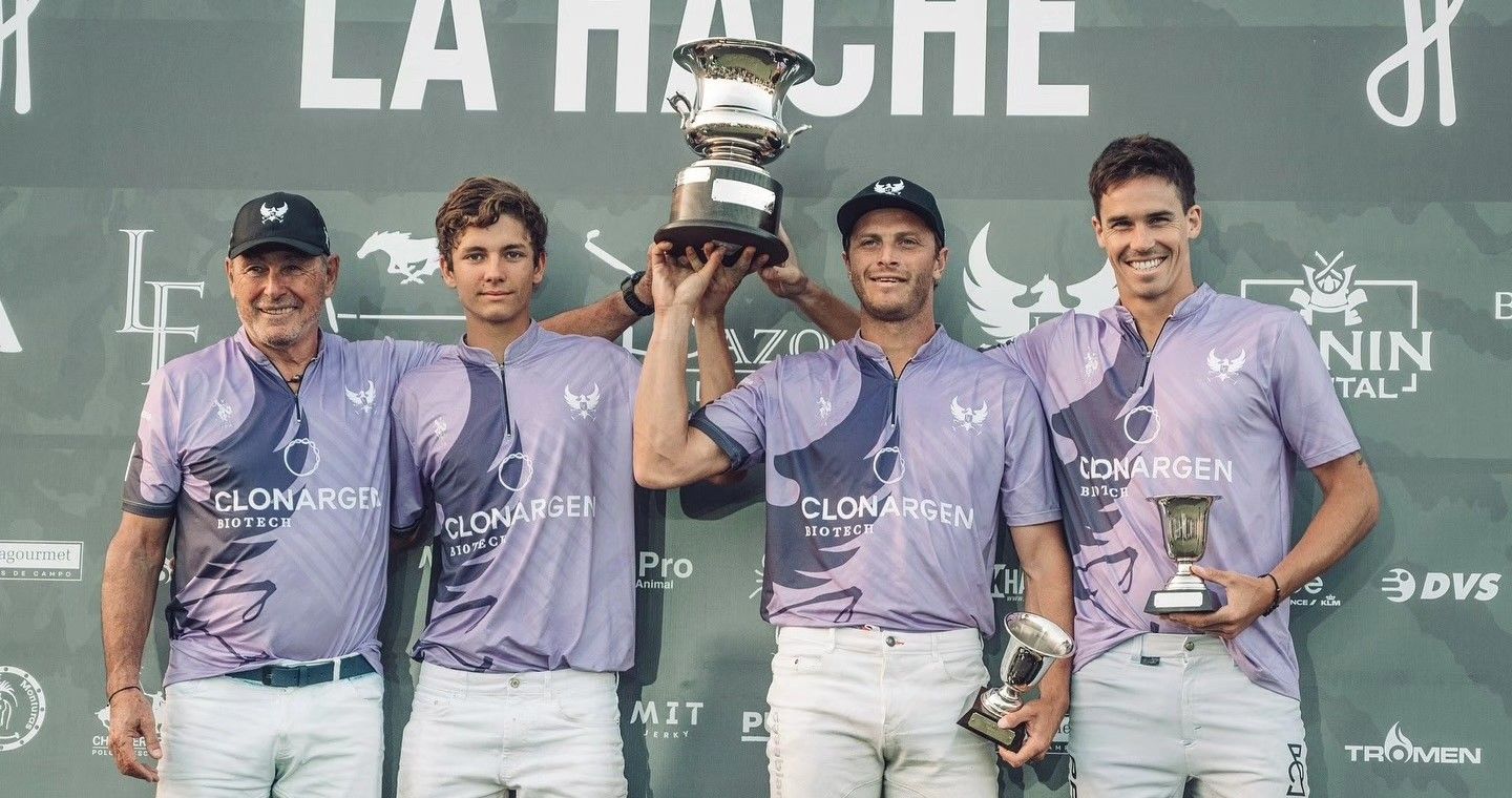 Alfredo Bigatti se consagró campeón de la Copa La Hache de Polo
