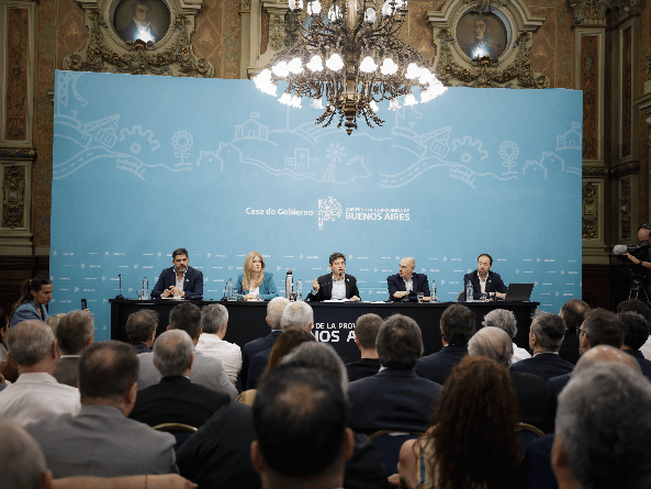 Bordalecou participó de la presentación del proyecto de Presupuesto